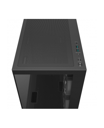 Deepcool Case | CG380 3F | Black | Micro ATX