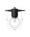 Philips Hue Festavia Globe String Lights for Outdoor Use, 14 m | 30 W | Bluetooth, Zigbee - nr 15