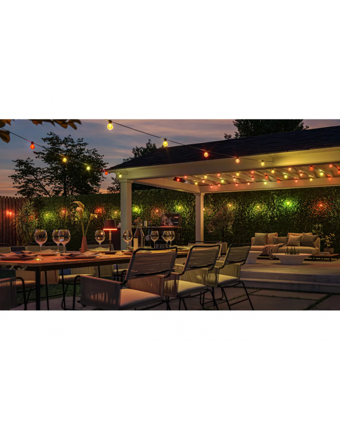 Philips Hue Hue Festavia Globe Outdoor String Lights, 14m Extension | 30 W główny
