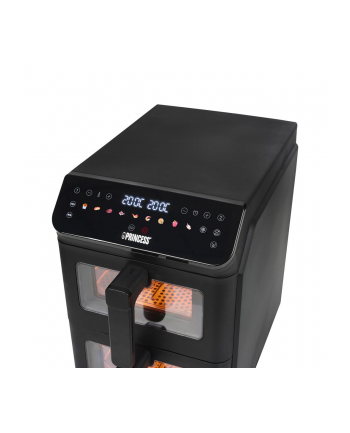 Princess Double Stack Airfryer | 182490 | Power 3000 W | Capacity 11.2 L | Black nr 2