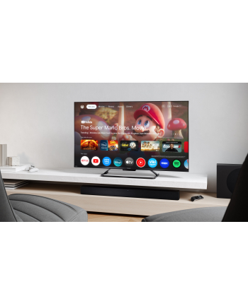 Sharp | 43HR7265E | 43 | Smart TV | Google TV | Black nr 2