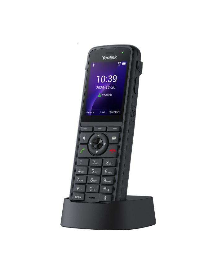 Yealink Ax86R Telefon Voip Czarny Tft Wi-Fi (1301221) Bluetooth - Dual Band WiFi 6 główny