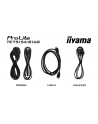 iiyama Monitor interaktywny 75 '' TE7515A-B2AG, VA,4K,40pkt,550cd,DeepContrast-IR+,    HDMI x2,DP,USB-C, 2 x 20W, OPS Slot x1, 5xUSB, 2xRJ45,8-Array,EDLA, - nr 29