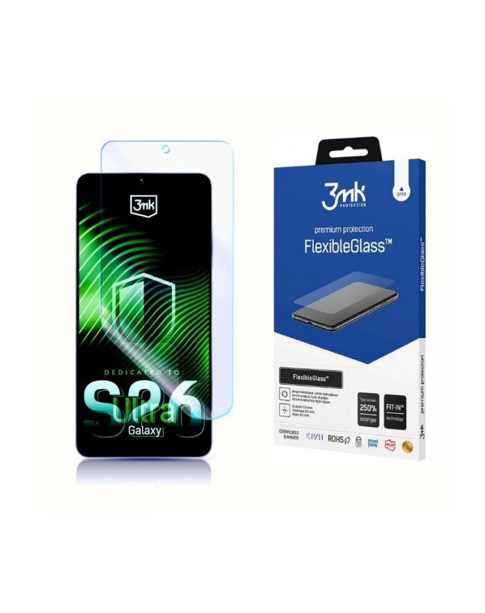 3mk Szkło hybrydowe FlexibleGlass Samsung S26 Ultra główny