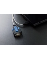 digitus Kabel adapter USB 2.0 do RS232 (DB9) | Chipset FTDI (FT232RNL) | PVC, transparentny | Mocowanie na śruby | 1.8m - nr 12