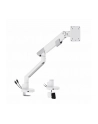 art Uchwyt biurkowy gazowy do 1 monitora LED/LCD 17-35' L-29GD 2-11kg 2xUSB 3.0 Premium White - nr 1