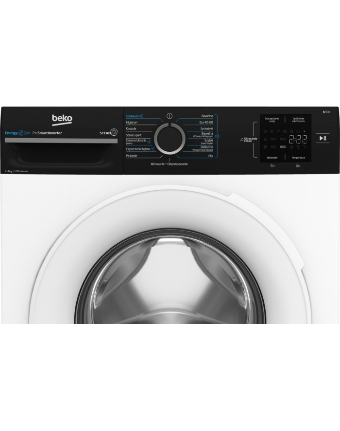 beko Pralka slim BM3WFU3821WBW główny