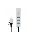 logilink Hub 3xUSB3.0 z czytnikiem kart pamięci - nr 2