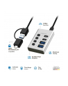 logilink Hub 4xUSB3.2 Gen1 z przełącznikiem on/off - nr 3