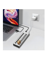 logilink Hub USB3.2 10-portow USB-A/C, funkcja on/off - nr 4