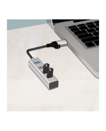 logilink Hub USB3.0 4-porty USB- A 5Gbit/s nr 1