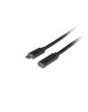 lanberg Przedłużacz USB-C M/F 3.1 0.5m czarny - nr 1