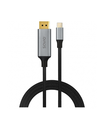 savio Kabel USB-C do Display Port 8K 60Hz, 2m CL-208 nr 1