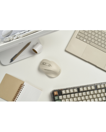 asus Mysz bezprzewodowa MD105 Milky White nr 1