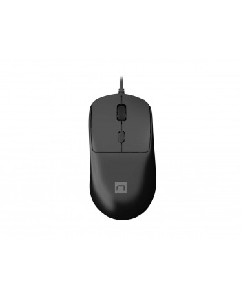 natec Mysz Hawk 2 2400DPI laserowa czarna nr 1