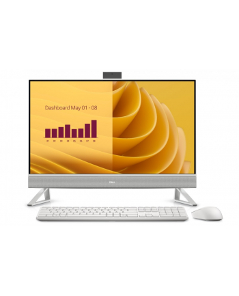 Komputer Dell 27 All-in-One EC27250 Win11Pro i5-1334U/16GB/512GB/27.0 FHD/Intel UHD/Cam/WLAN + BT/3Y ProSupport nr 1