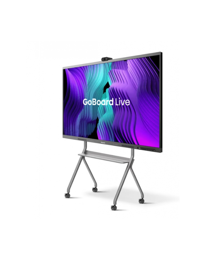 hisense Monitor interaktywny 75MR6DE 75 '' 4K GoBoard Live zaawansowany wyświetlacz interaktywny z wbudowaną kamerą 4K główny