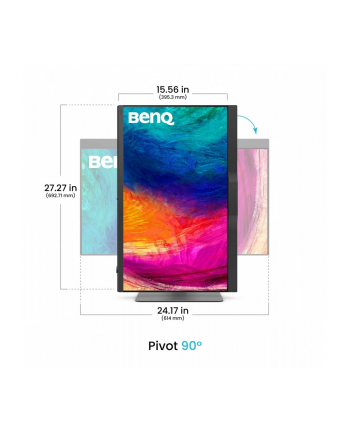 benq Monitor 27 '' PD2770U LED IPS/60Hz/5ms/pivot