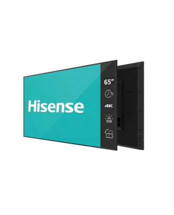 hisense Monitor 65DM66D 65 '' 4K UHD IPS Digital Signage Display 24/7