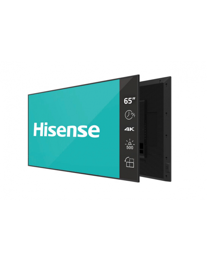 hisense Monitor 65DM66D 65 '' 4K UHD IPS Digital Signage Display 24/7 główny