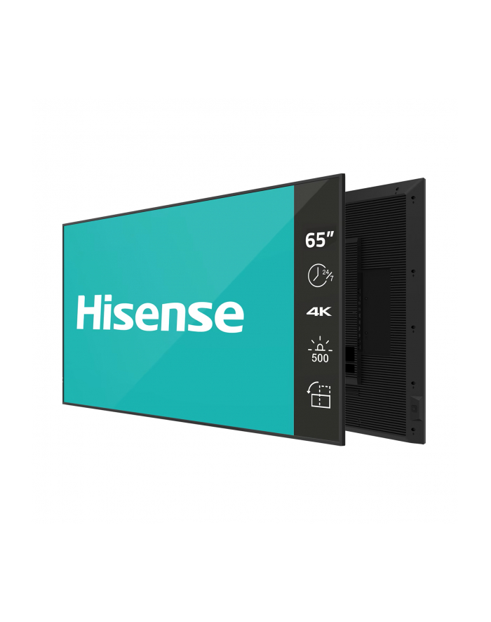 hisense Monitor 65DP30FE 65 '' 4K UHD ADS Digital Signage Display 16/7 główny