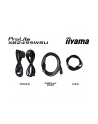 iiyama Monitor 24 cale XB2495WSU-B1  IPS,16:10,350cd,4ms,HDMI, 100Hz,1500:1, 4xUSB,2x2W,HAS150 (PIVOT) - nr 37