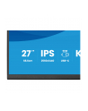 iiyama Monitor  27 '' XB2797QSNP-B1 IPS,QHD,USB-c Dock 96W,HDMI, 350cd,1ms, DP, DisplayPort x1 (Daisy Chain MST max. 2560 x1440), USB HUB x4, RJ45 - nr 49