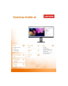 lenovo Monitor 39.7 cala ThinkVision P40WD-40 64B4YAT1EU - nr 9