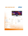msi Monitor MAG 341CQP QD-OLED 34 cale/QD-LED/UWQHD/Zakrzywiony/175Hz/Czarny - nr 6