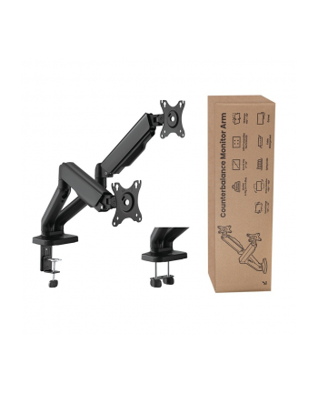 logilink Uchwyt na 2 monitory, 17-32 '', max 9kg na ramie