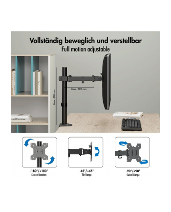 logilink Uchwyt do monitora 17 - 32', max 10kg., stalowy nr 2