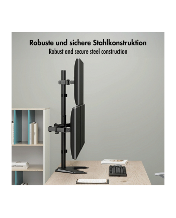 logilink Uchwyt na 3 monitory, 17-32 cale, max 10kg na ramie nr 2
