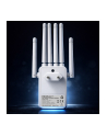 qoltec Wzmacniacz sygnału WiFi | Repeater | Access Point | 300Mb/s | 6  anten | 2xRJ45 - nr 14