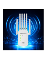 qoltec Wzmacniacz sygnału WiFi | Repeater | Access Point | 300Mb/s | 6  anten | 2xRJ45 - nr 2