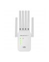 qoltec Wzmacniacz sygnału WiFi | Repeater | Access Point | 300Mb/s | 6  anten | 2xRJ45 - nr 5
