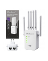 qoltec Wzmacniacz sygnału WiFi | Repeater | Access Point | 300Mb/s | 6  anten | 2xRJ45 - nr 6