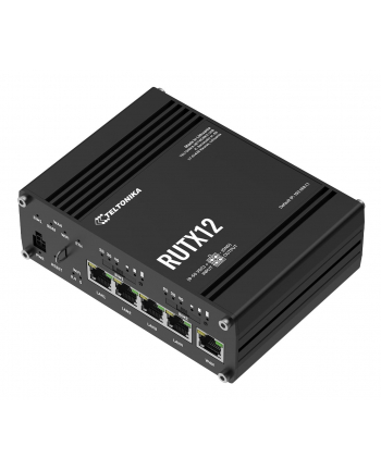 teltonika Router LTE RUTX12 (Cat 6), WiFi, BLE,  GNSS, Ethernet