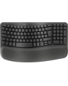 Klawiatura Logitech Wave Keys Grafitowy (920-012292) - nr 1
