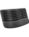 Klawiatura Logitech Wave Keys Grafitowy (920-012292) - nr 2
