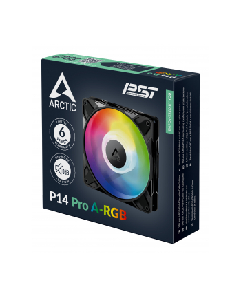 Wentylator ARCTIC P14 Pro A-RGB Czarny