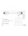 Metz METZ CONNECT patchkabel Cat.6 (Klasse E) S/FTP, Ultraflex500 VoIP, AWG 26, LSOH, wit, 15 m - nr 2