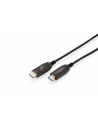 digitus Kabel połączeniowy hybrydowy HDMI AOC | HDMI-A męski-męski | HDMI 2.1 | UHD-2 8K@60Hz | 48Gbps |HDR, eARC, HDCP 2.2, CEC | 60m - nr 1