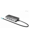 i-tec Stacja dokująca USB-C Meatl Nano 3x Display DP HDMI Power Delivery 100 W - nr 2