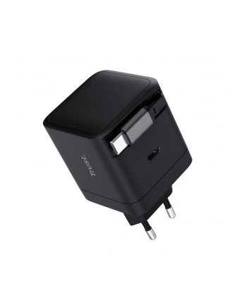 trust Ładowarka MAXO zwijany kabel USB-C 65W