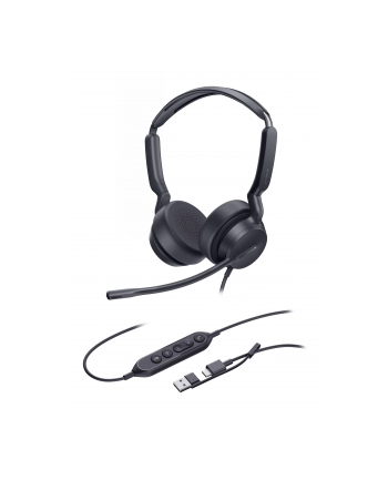Yealink Uh42 Dual Uc Usb-C/A Zestaw Słuchawkowy Przewodowa Opaska (82471886)