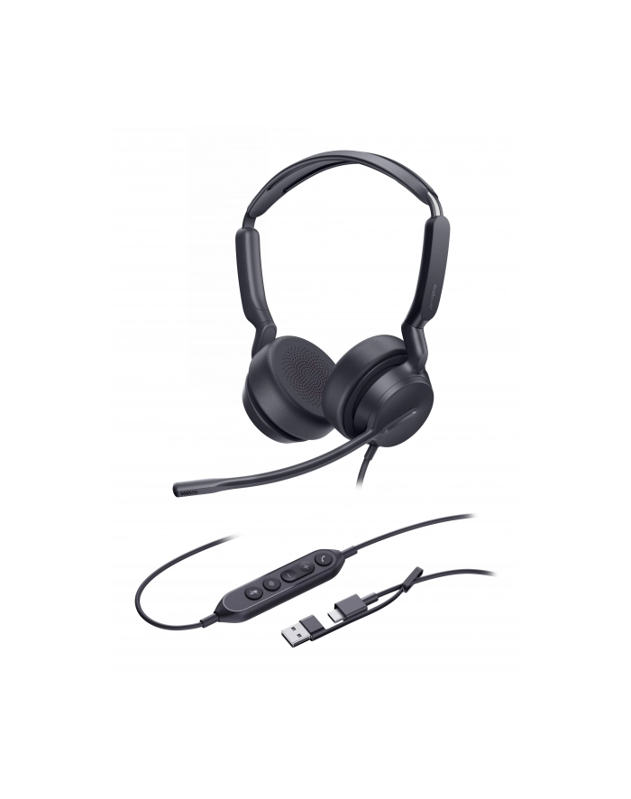 Yealink Uh42 Dual Uc Usb-C/A Zestaw Słuchawkowy Przewodowa Opaska (82471886) główny
