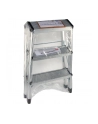 Hailo Drabinka 3 Stopnie Srebrna H-4443-701 - nr 1