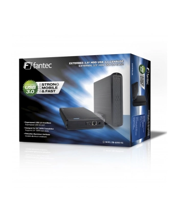 FANTEC DB-G35U3-6G czarny 3,5  SATA USB 3.0 6G USB-B