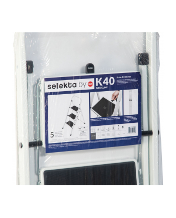 Hailo Schodki Składane Aluminiowe K40 Basicline 3 St Wys. Rob. 2,45M 4397200