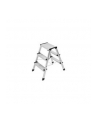 Hailo Drabinka 3 Stopnie Srebrna H-4443-701 - nr 1